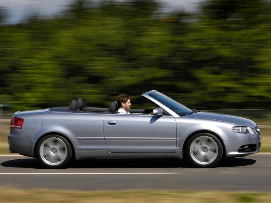  Audi A4 2.0T S-Line Cabriolet (B7, 8H) 2005 года  (UK) (фото 5 из 8)
